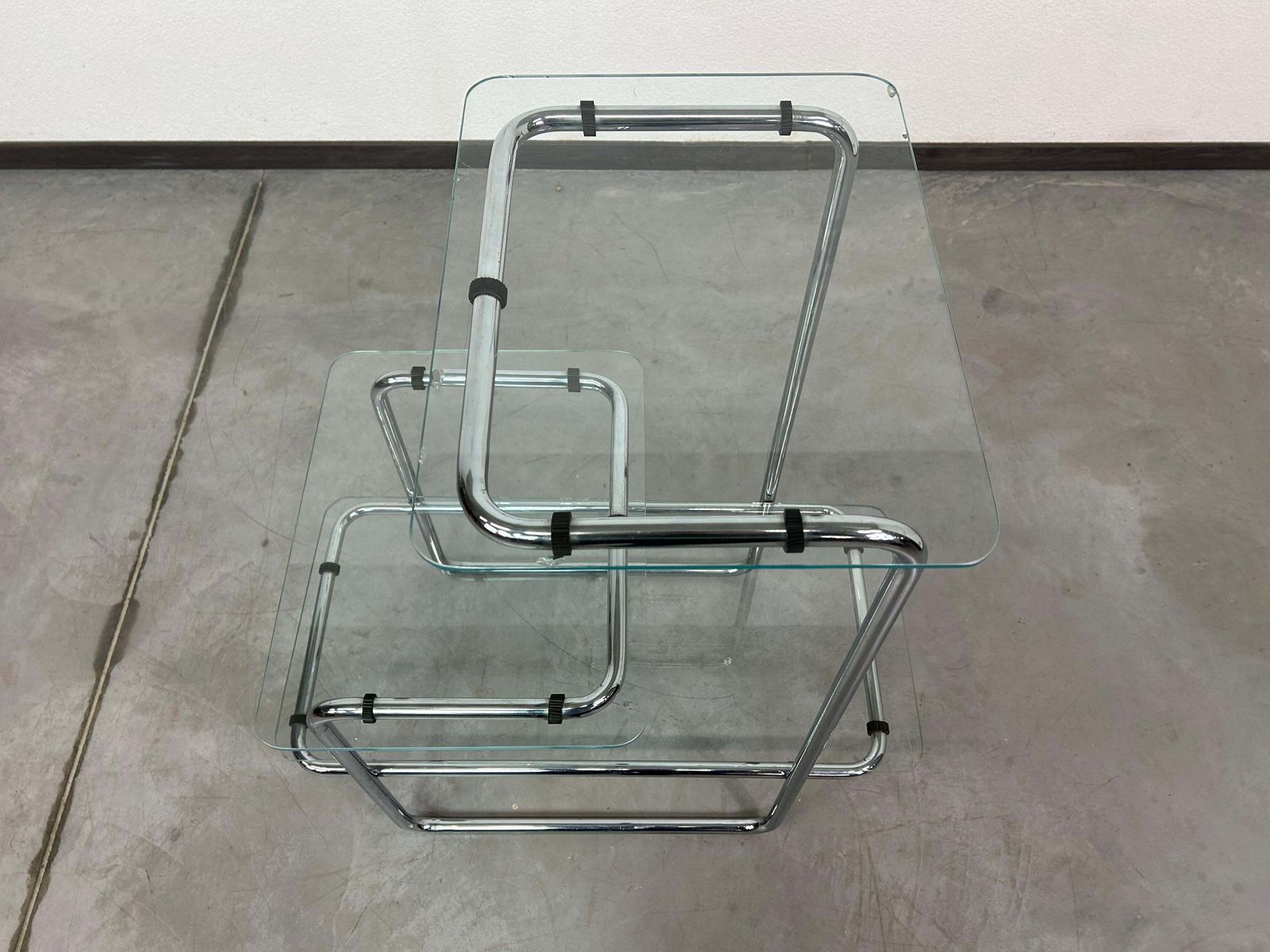 Art Deco Bauhaus Tubular Flower Stand B136 By Emile Guyot photo 1882.0
