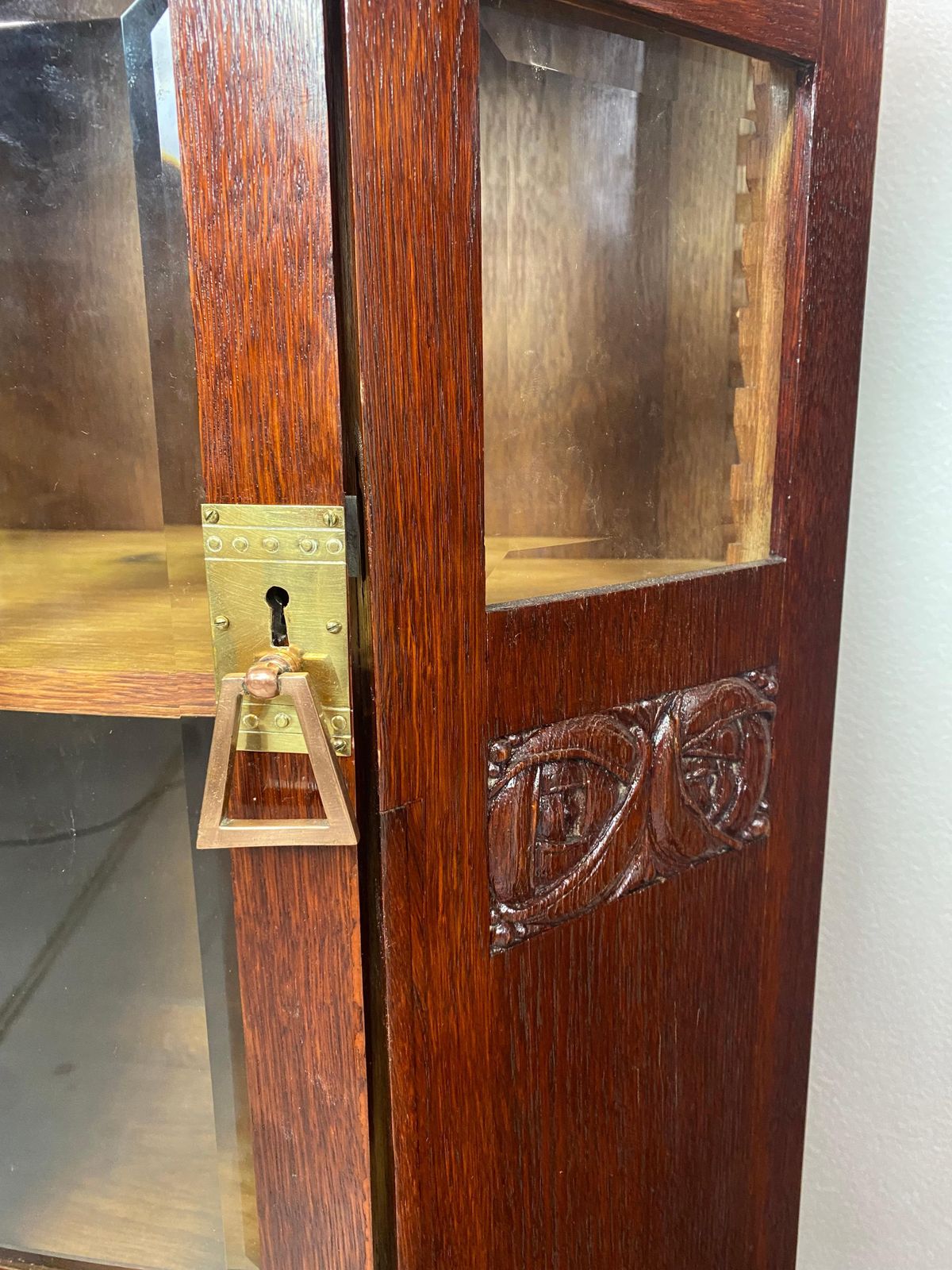 Jugendstil Vitrines In Style Of Joseph Maria Olbrich photo for sale