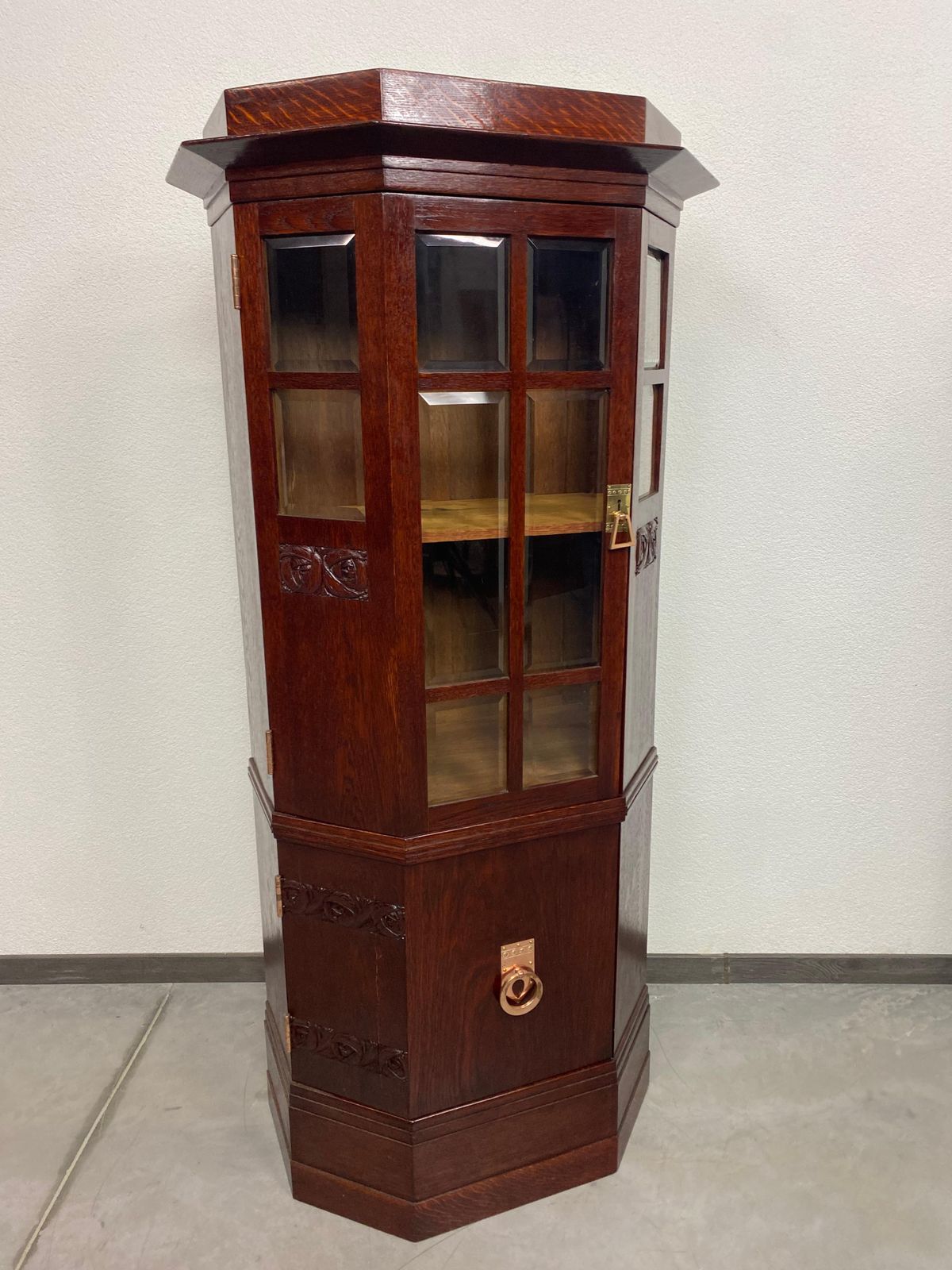 photo furniture Jugendstil Vitrines In Style Of Joseph Maria Olbrich