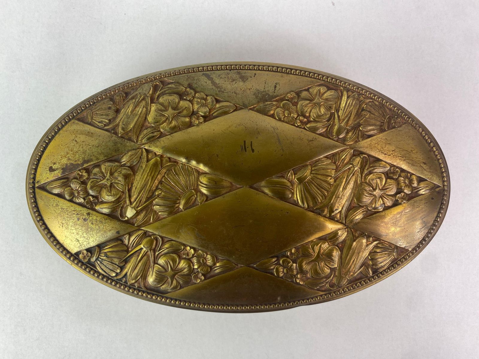 Brass Jewelry Box In Style Of Dagobert Peche And Wiener Werkstätte photo furniture