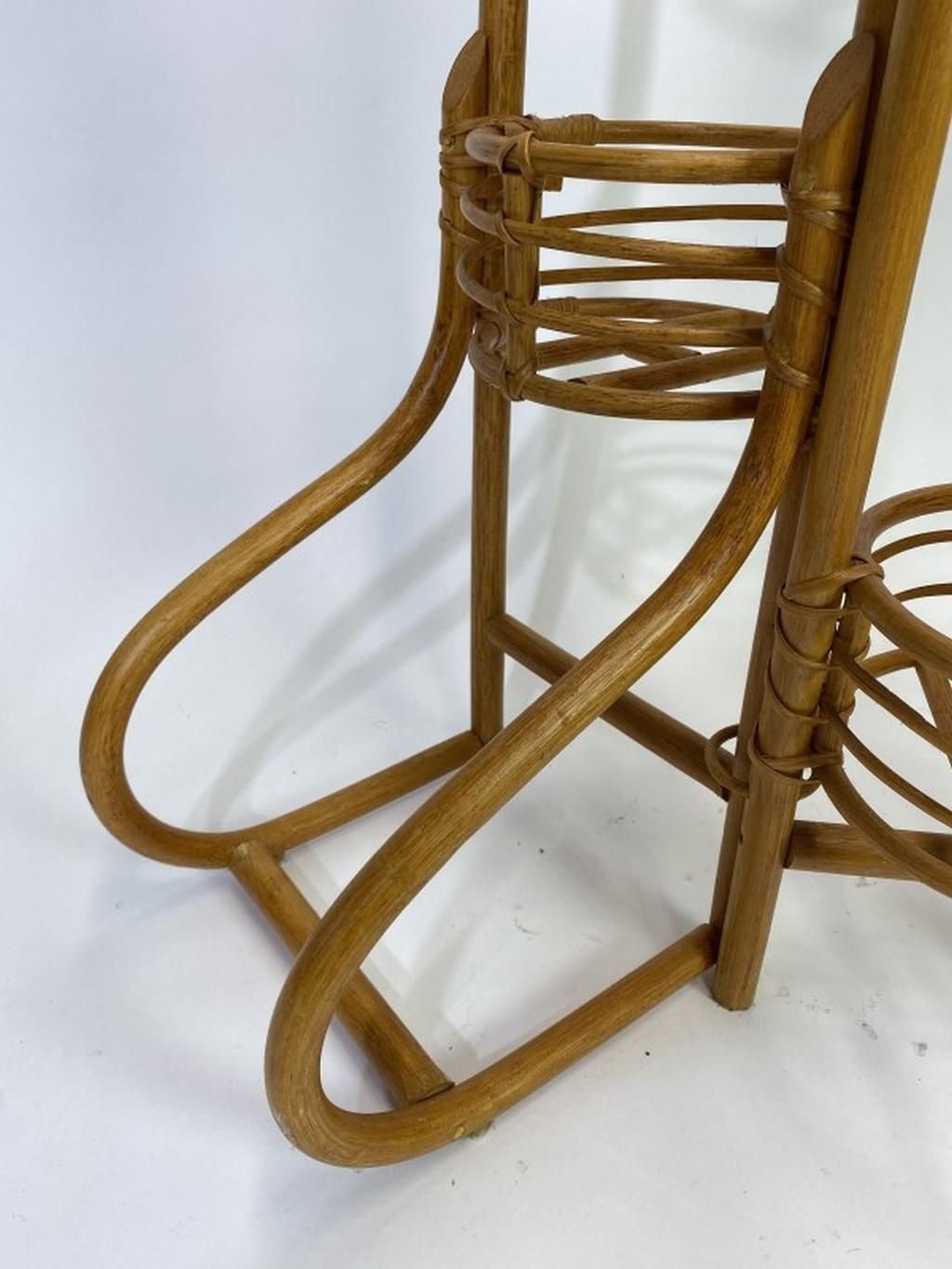 Bamboo Flower Stand photo Home Decor