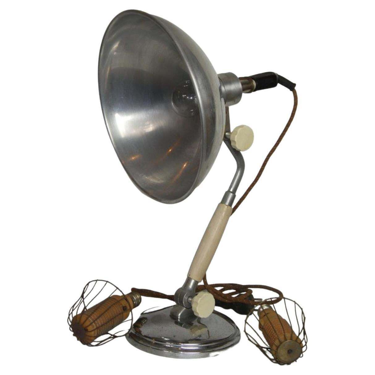 Table Lamp By Kurt Rosenthal Fabrik Elektromed Oly Lux 1950
