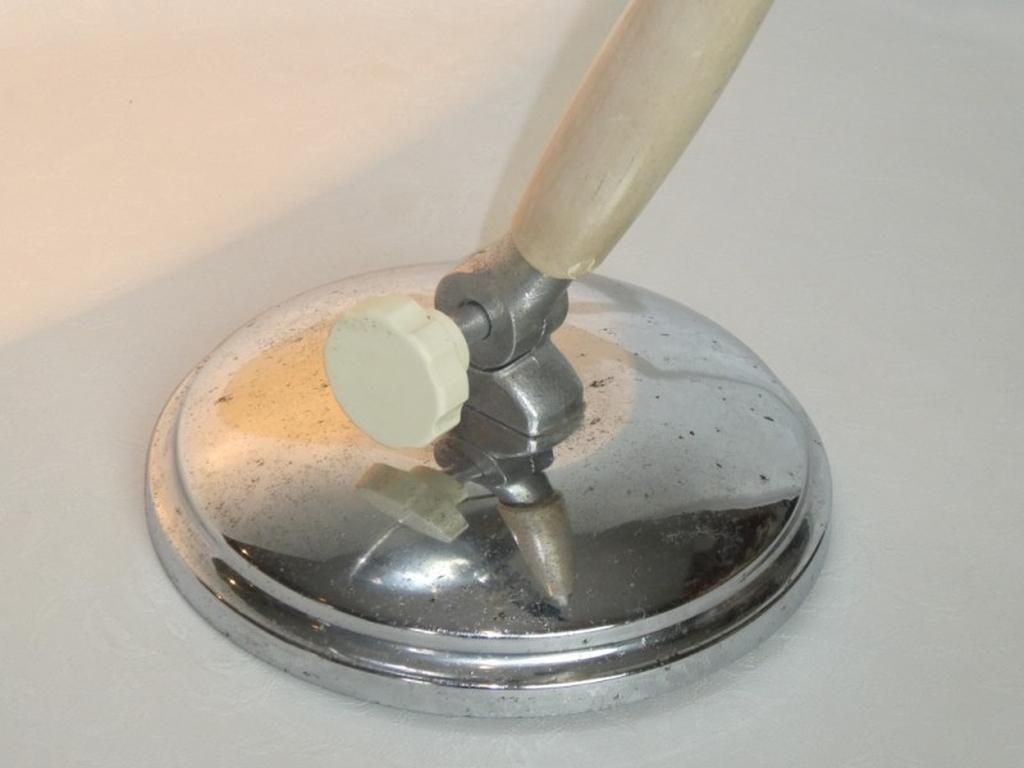 Table Lamp By Kurt Rosenthal Fabrik Elektromed Oly Lux 1950 photo Lighting