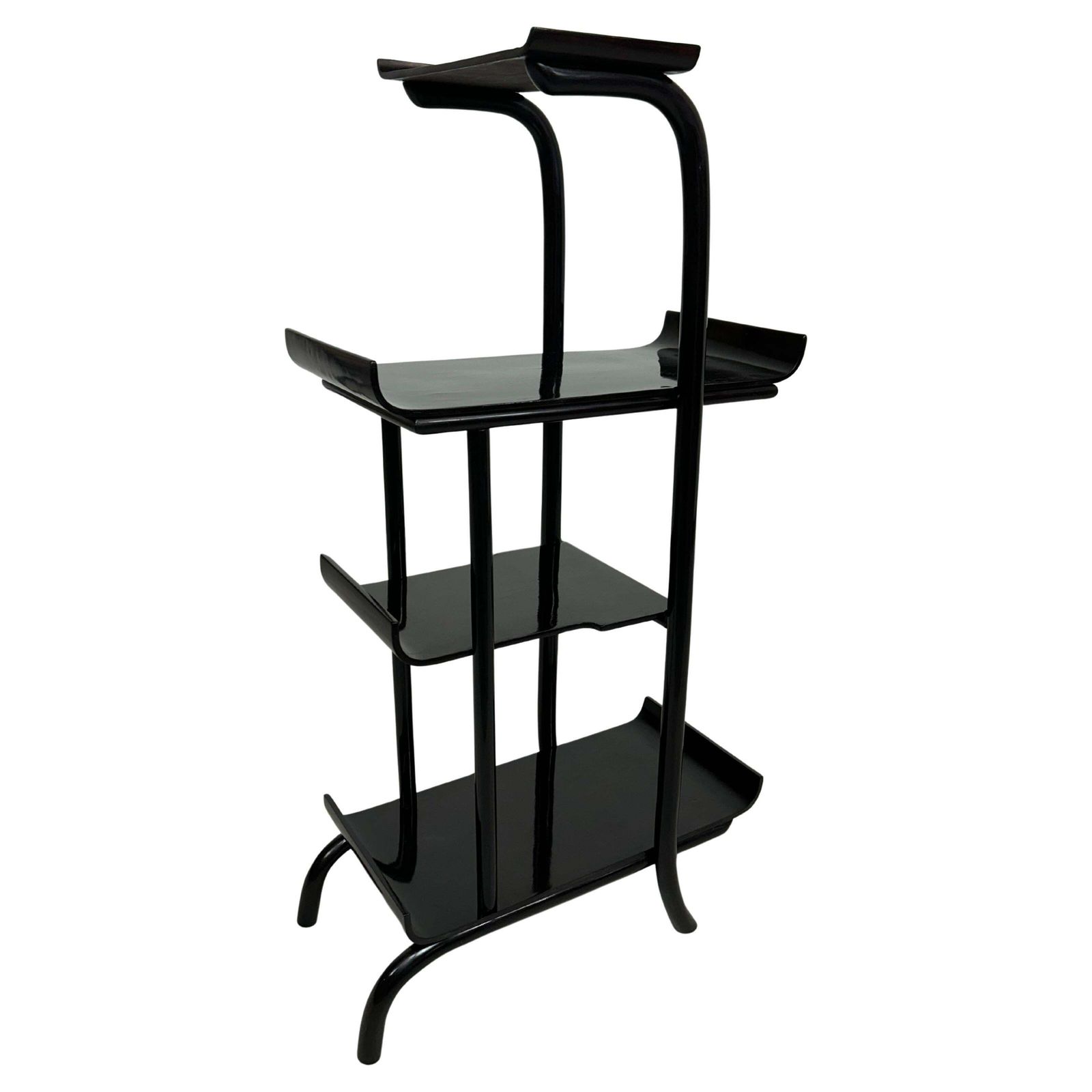 Very Rare Pagoda Plant Stand D68 By Thonet Mundus