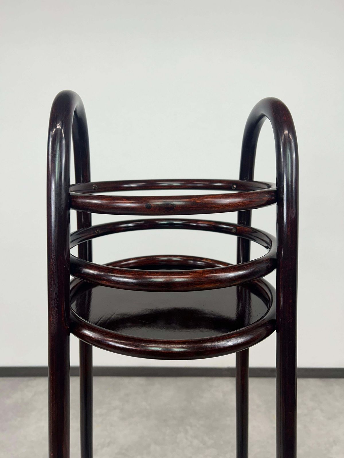 Pair Of Secession Plant Stands No.1109 By J&J Kohn photo vintage