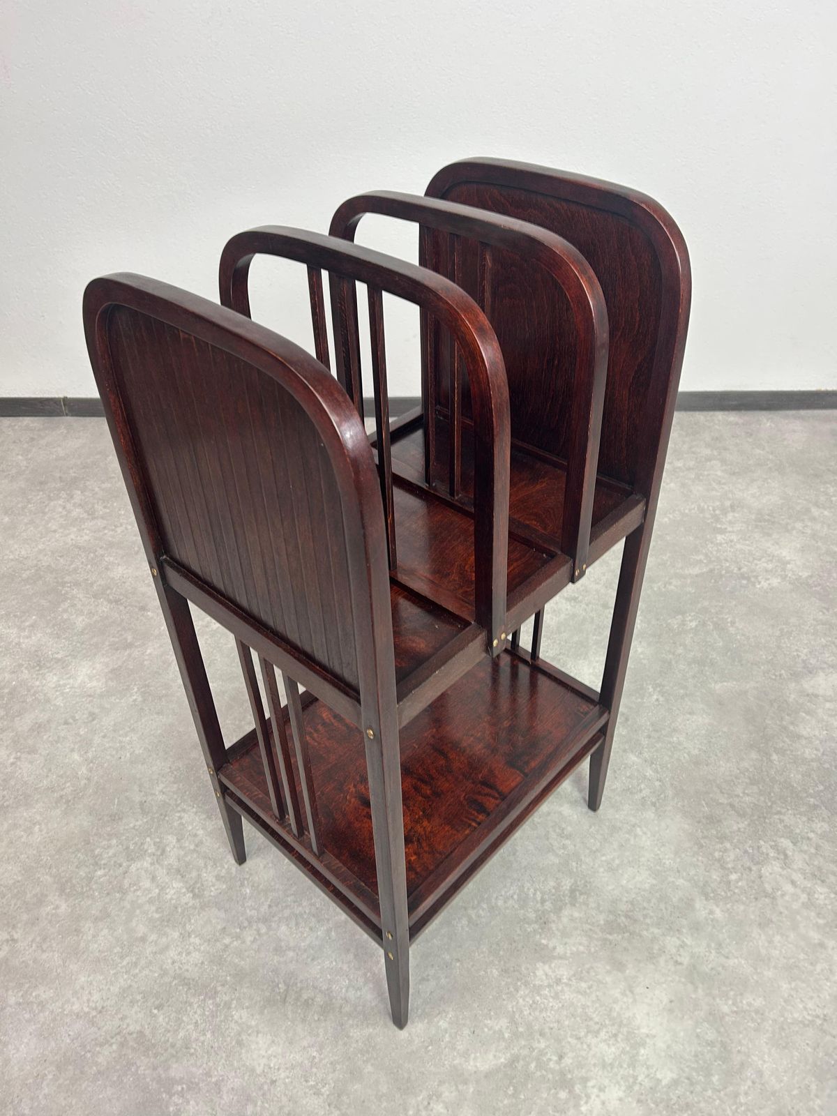 Secession Magazine Holder Attr. To Otto Wagner For Thonet photo Home Decor