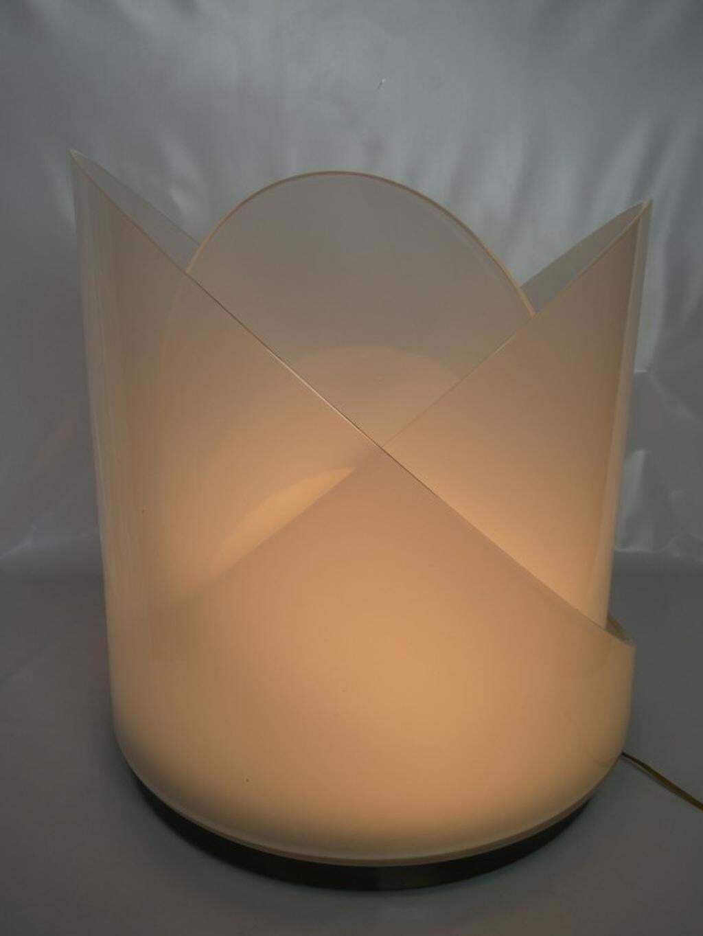 Large Vintage Blown Glass Lamp Model Lt300 By Carlo Nason For Mazzega photo Lighting