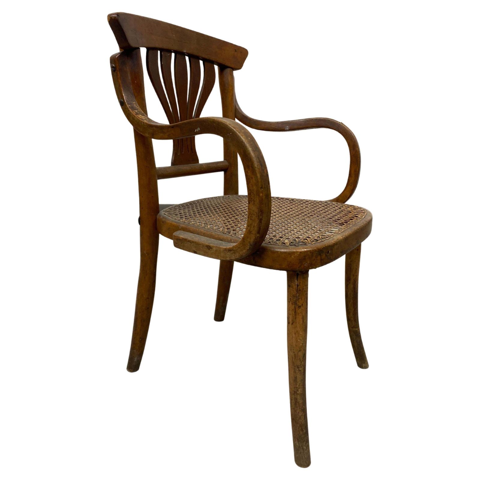 Children's Art Nouveau Armchair By J&J Kohn