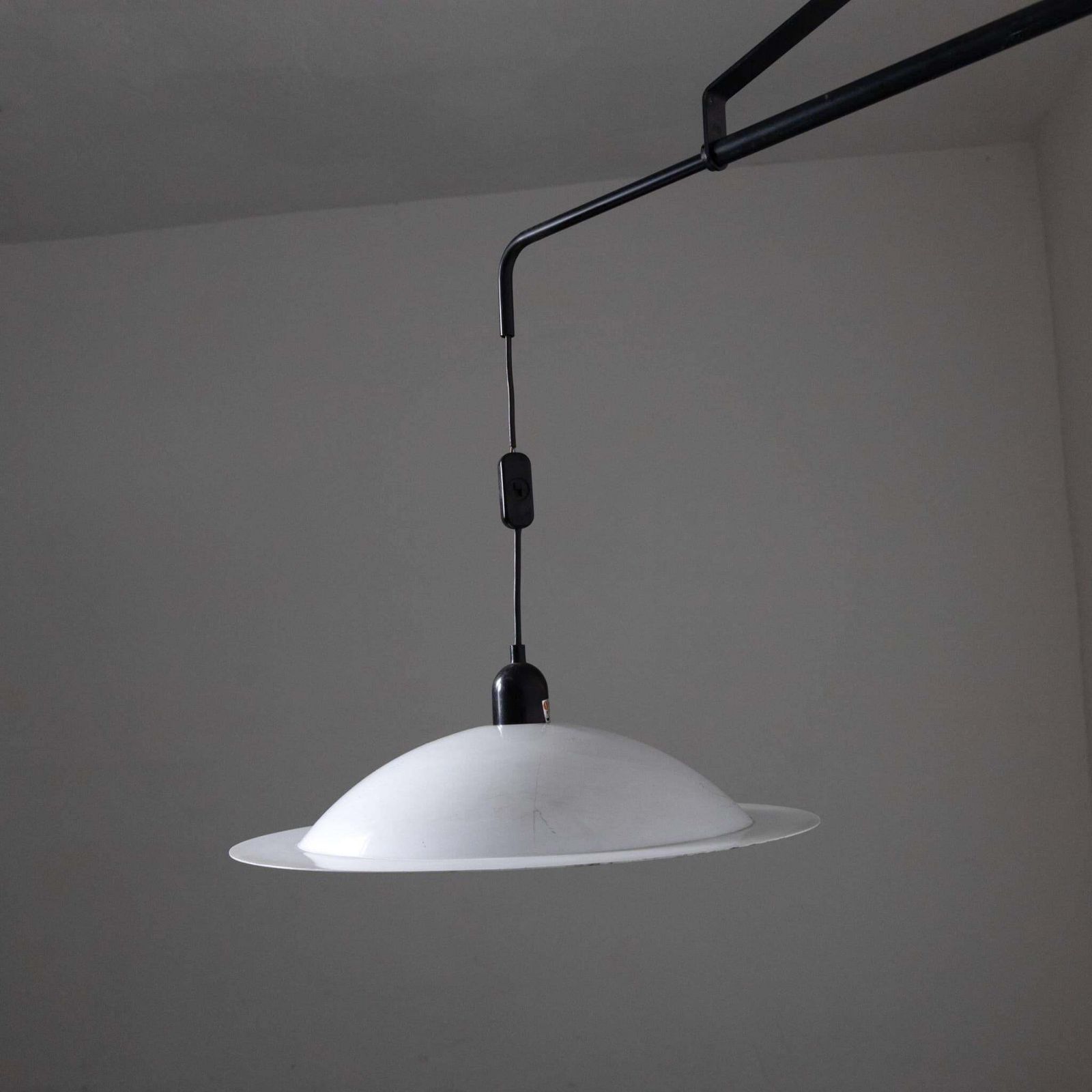Mid Century Wall Lamp Potence Counterweight By Stilnovo. Italy, 1970s photo vinterior