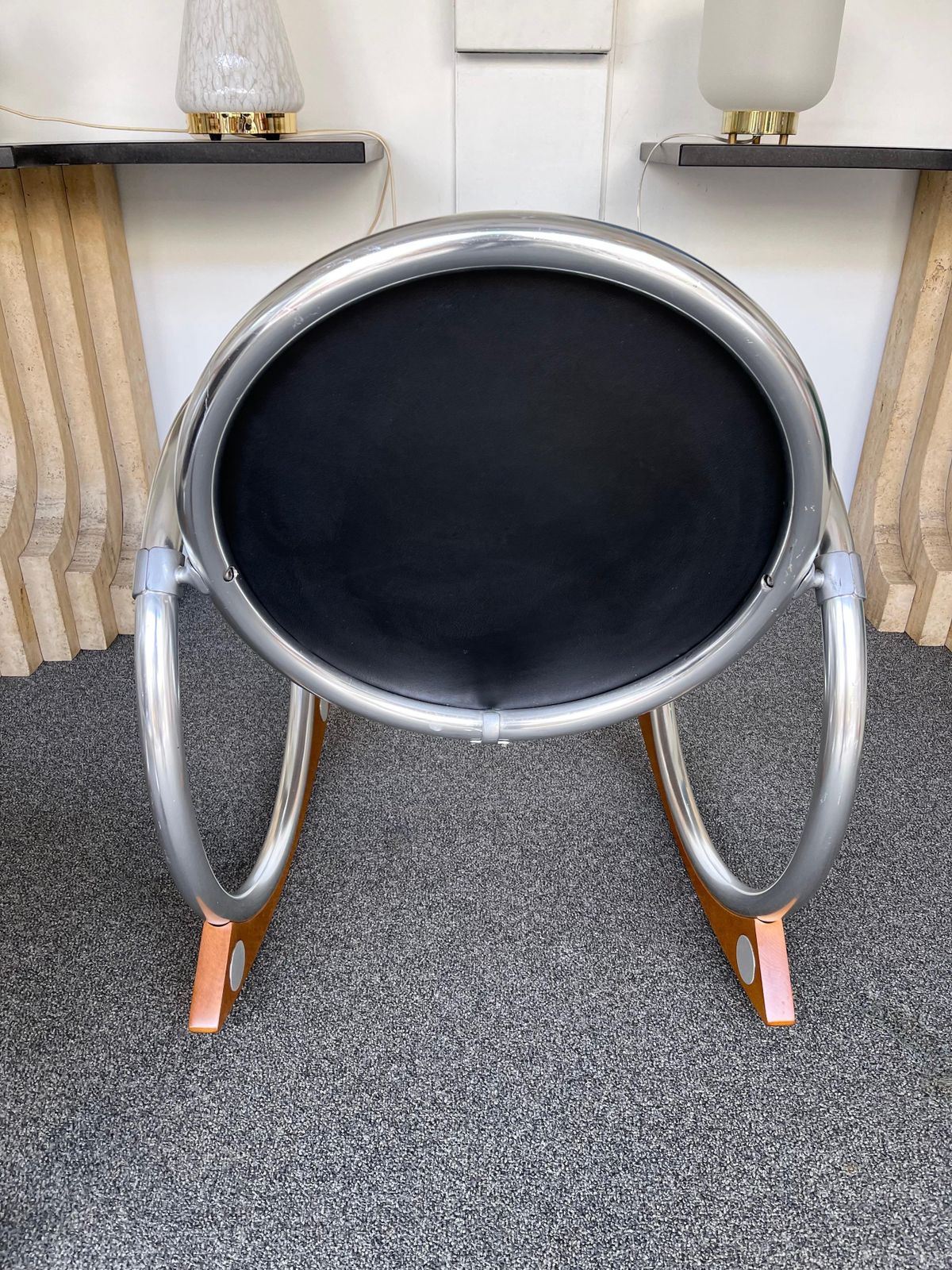 photo furniture Rocking Chair Dondolo By Verner Panton For Ycami, Italy, 1990s