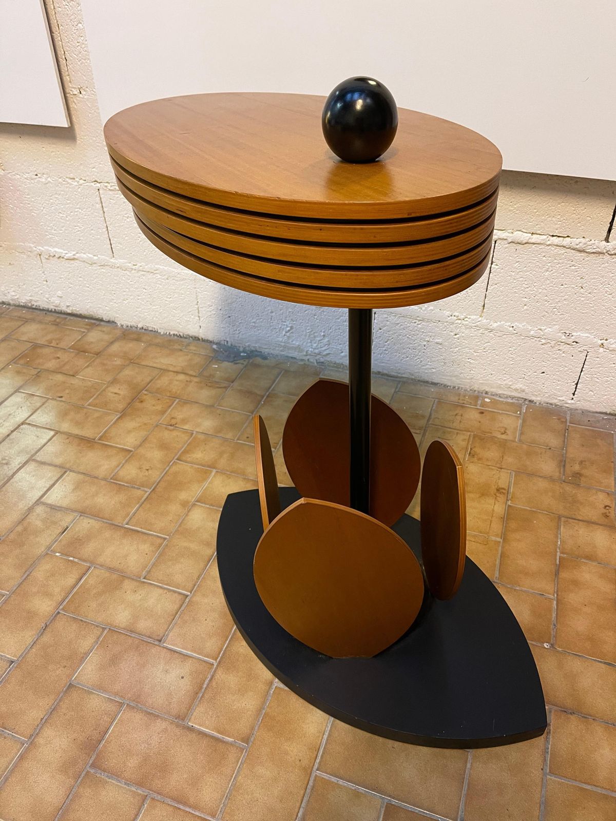 photo buy Wood Flower Modular Table. Italy, 1980s