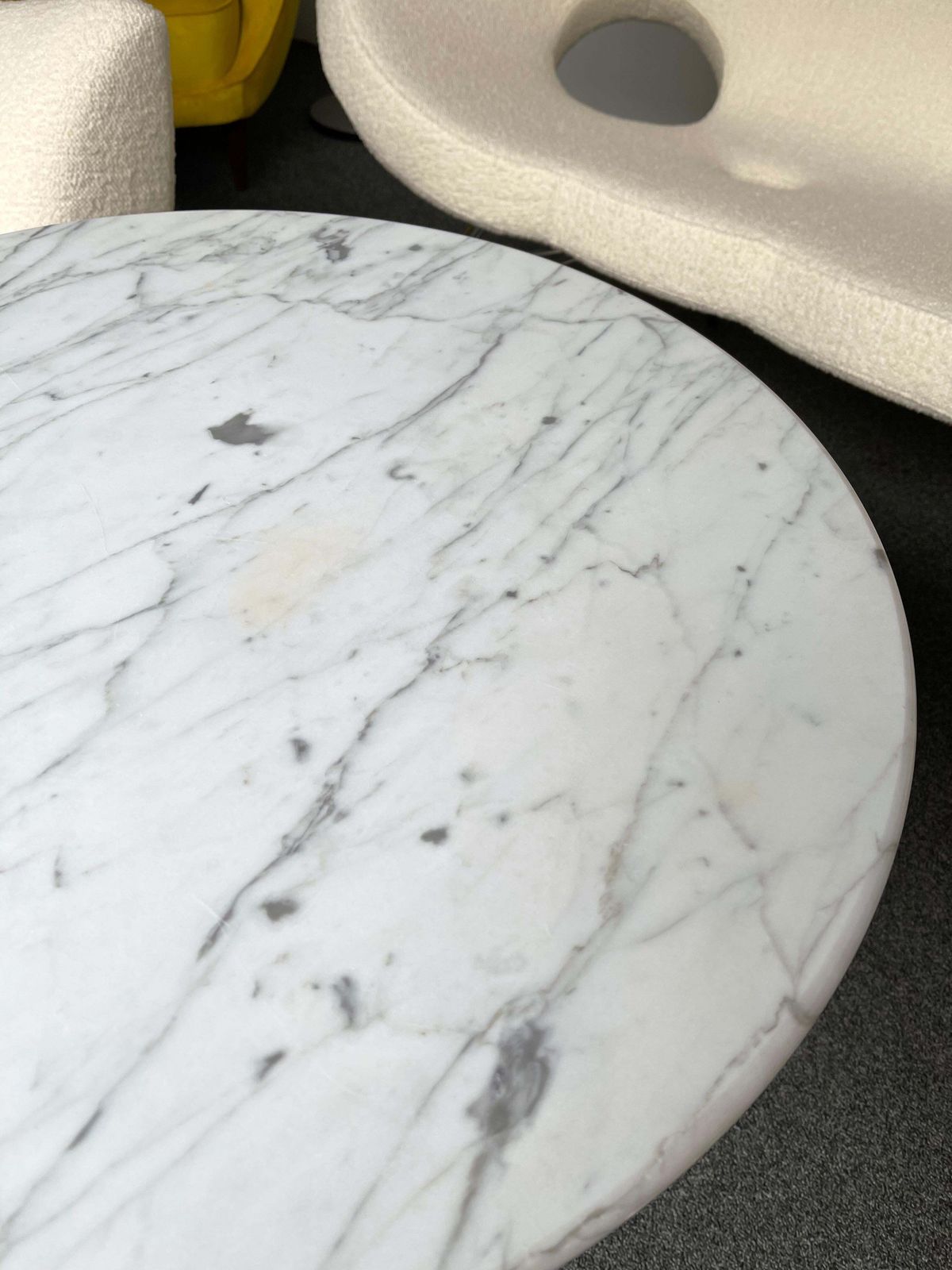 Pair Of Brass And Marble Side Table, Italy, 1970s photo furniture