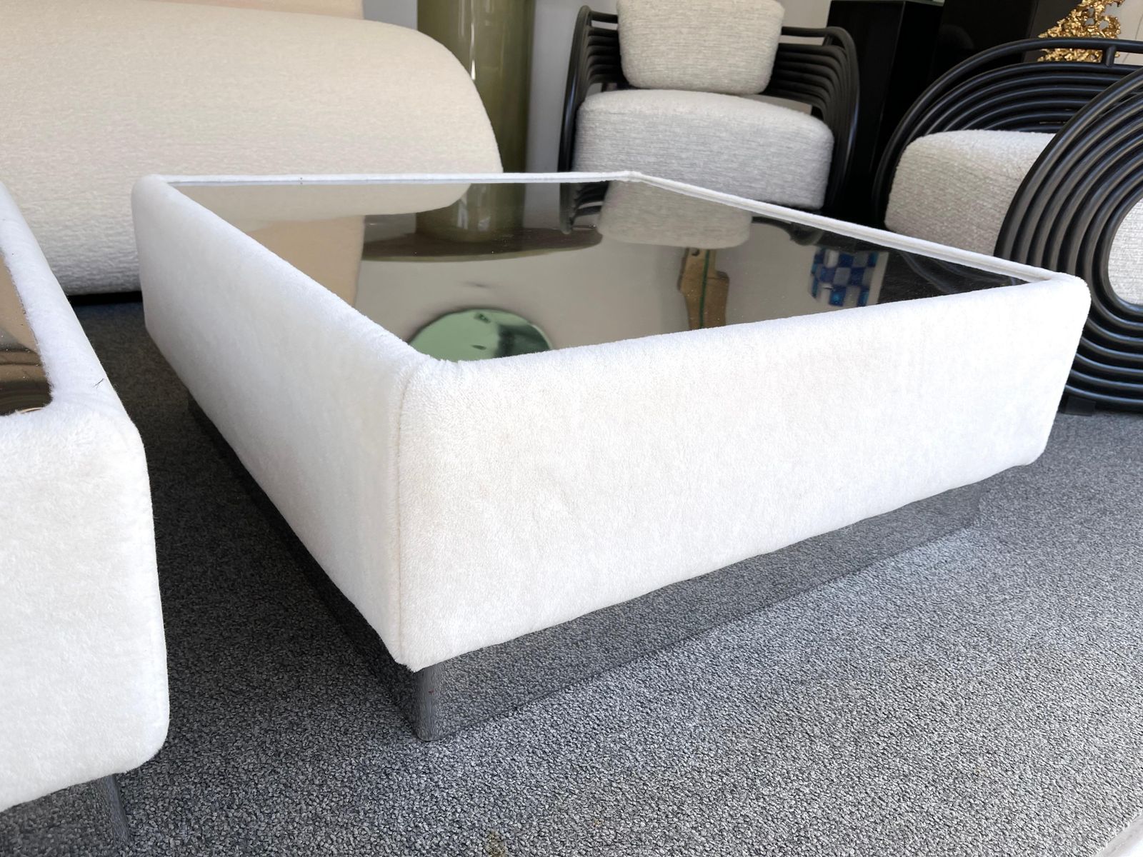 Pair Of Tables Kenthia By Ernesto Radaelli For Saporiti, Italy, 1970s photo buy