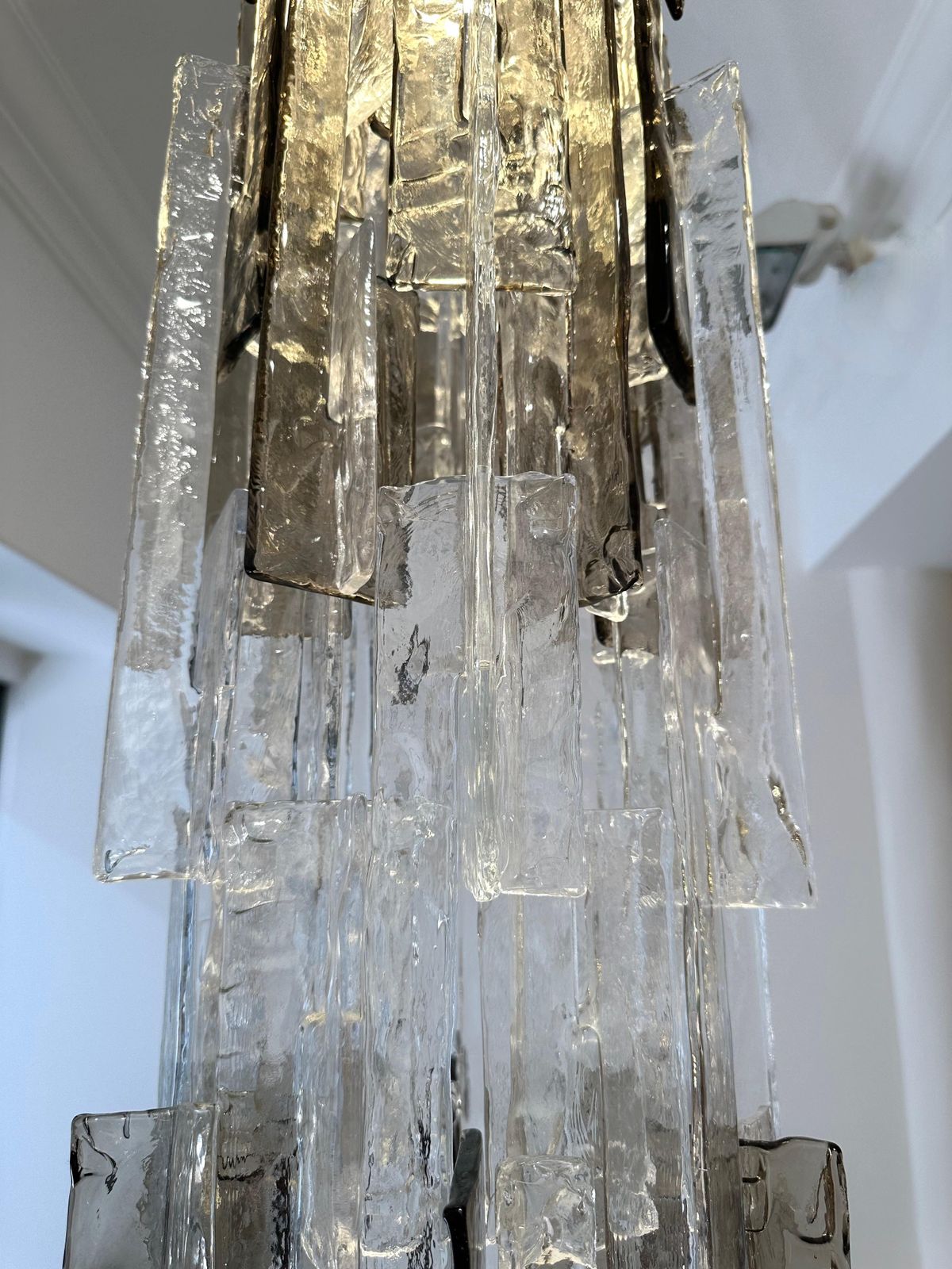 Cascade Chandelier Murano Glass Ls101 By Carlo Nason For Mazzega, Italy, 1970s photo 9408.0