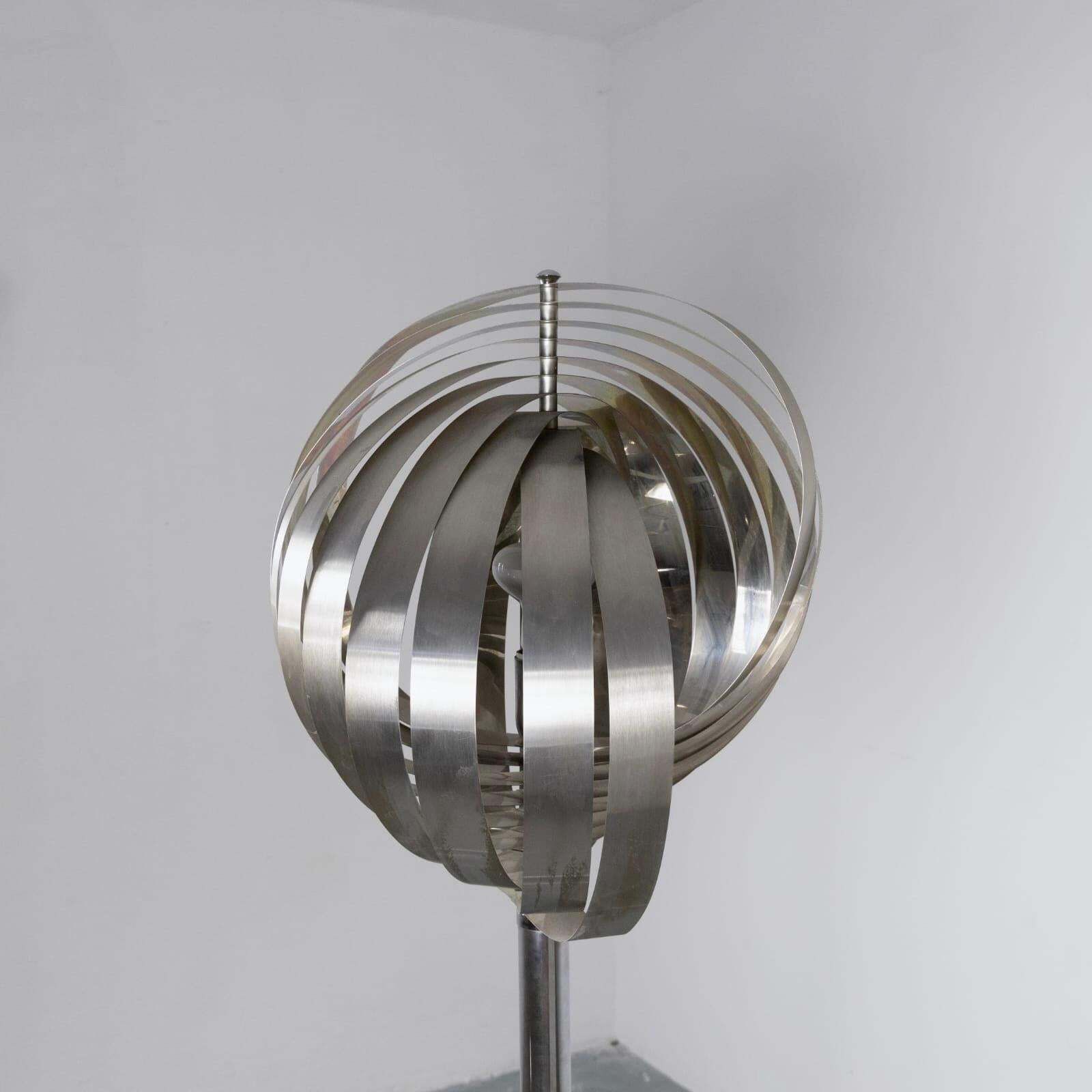 Space Age Metal Floor Lamp By Henri Mathieu, France, 1970s photo buy