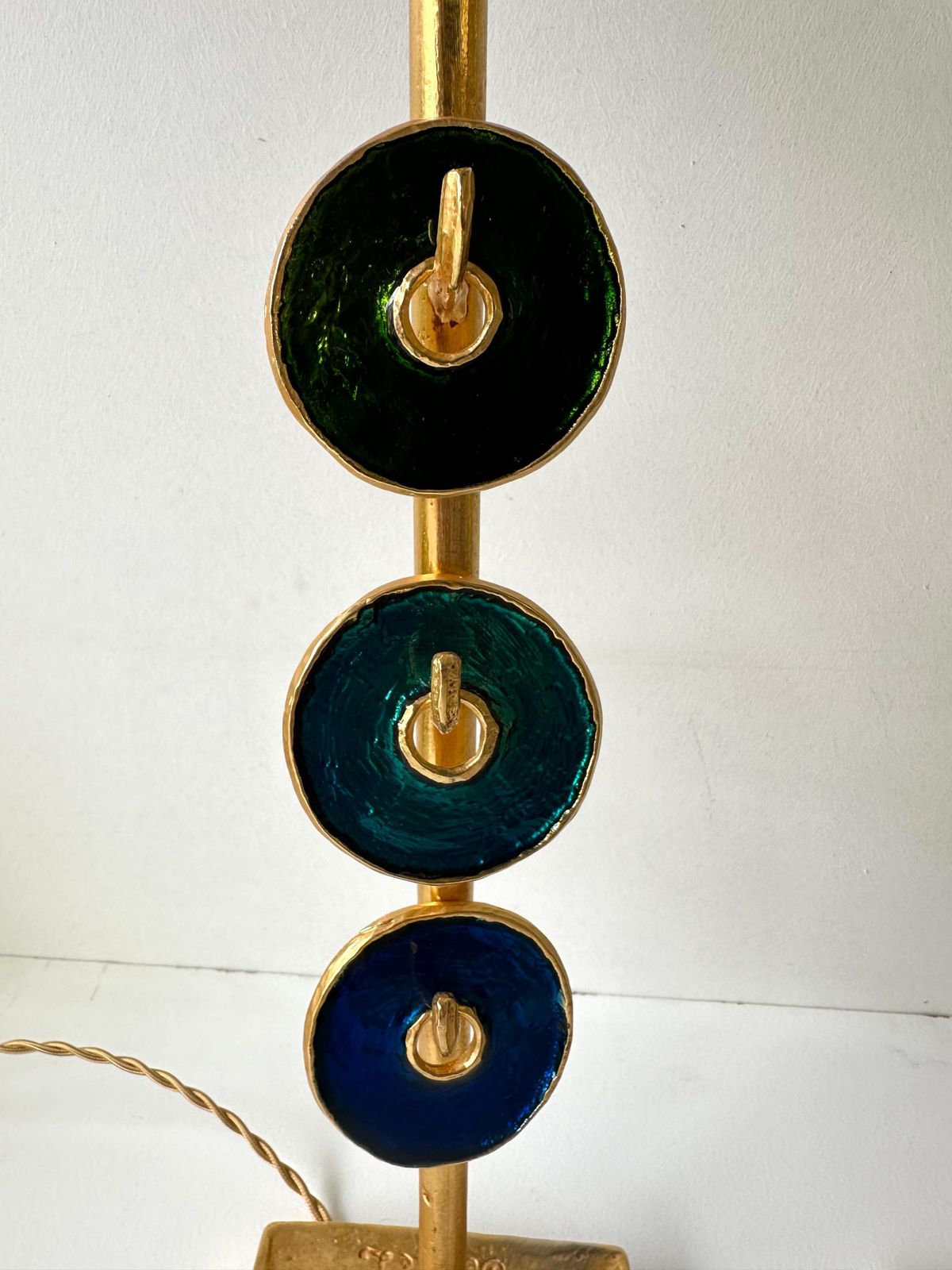Pair Of Lamps By Nicolas Dewael For Fondica, France, 1990s photo vinterior