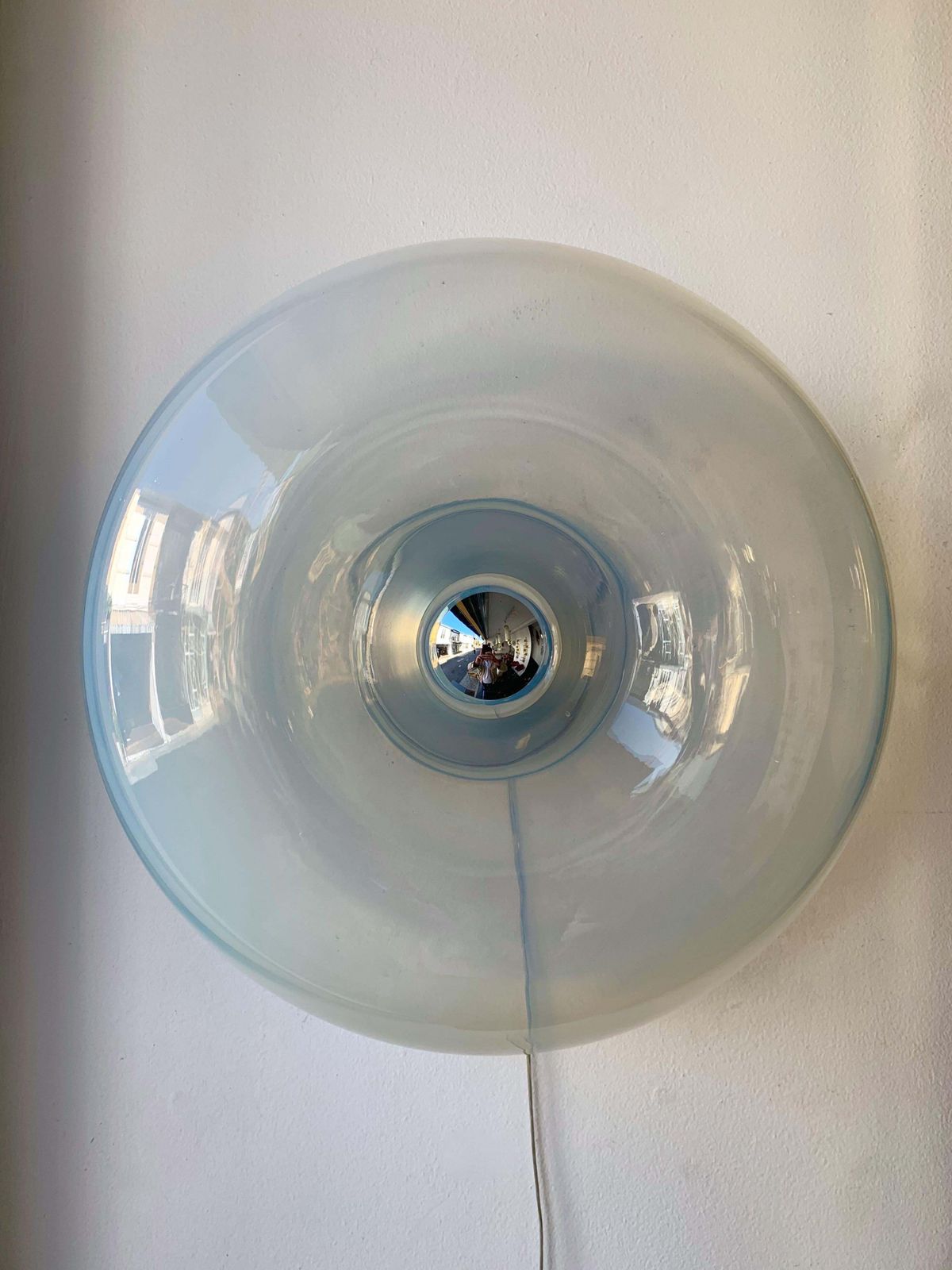 Pair Of Sconces Panta Murano Glass By Giusto Toso For Leucos, Italy, 1970s photo furniture