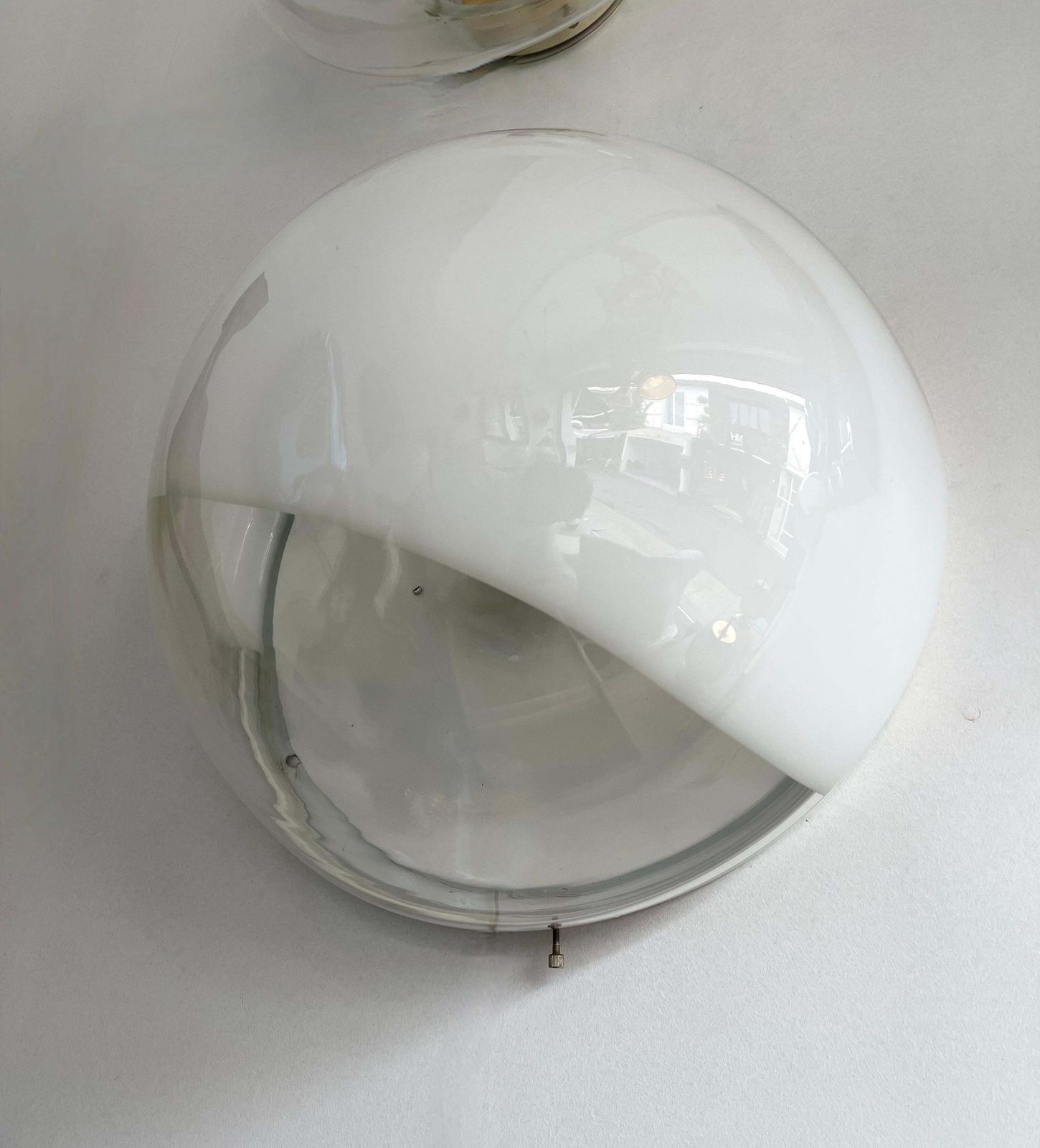 Pair Of Sconces Murano Glass Lp245 By Mazzega, Italy, 1970s photo buy