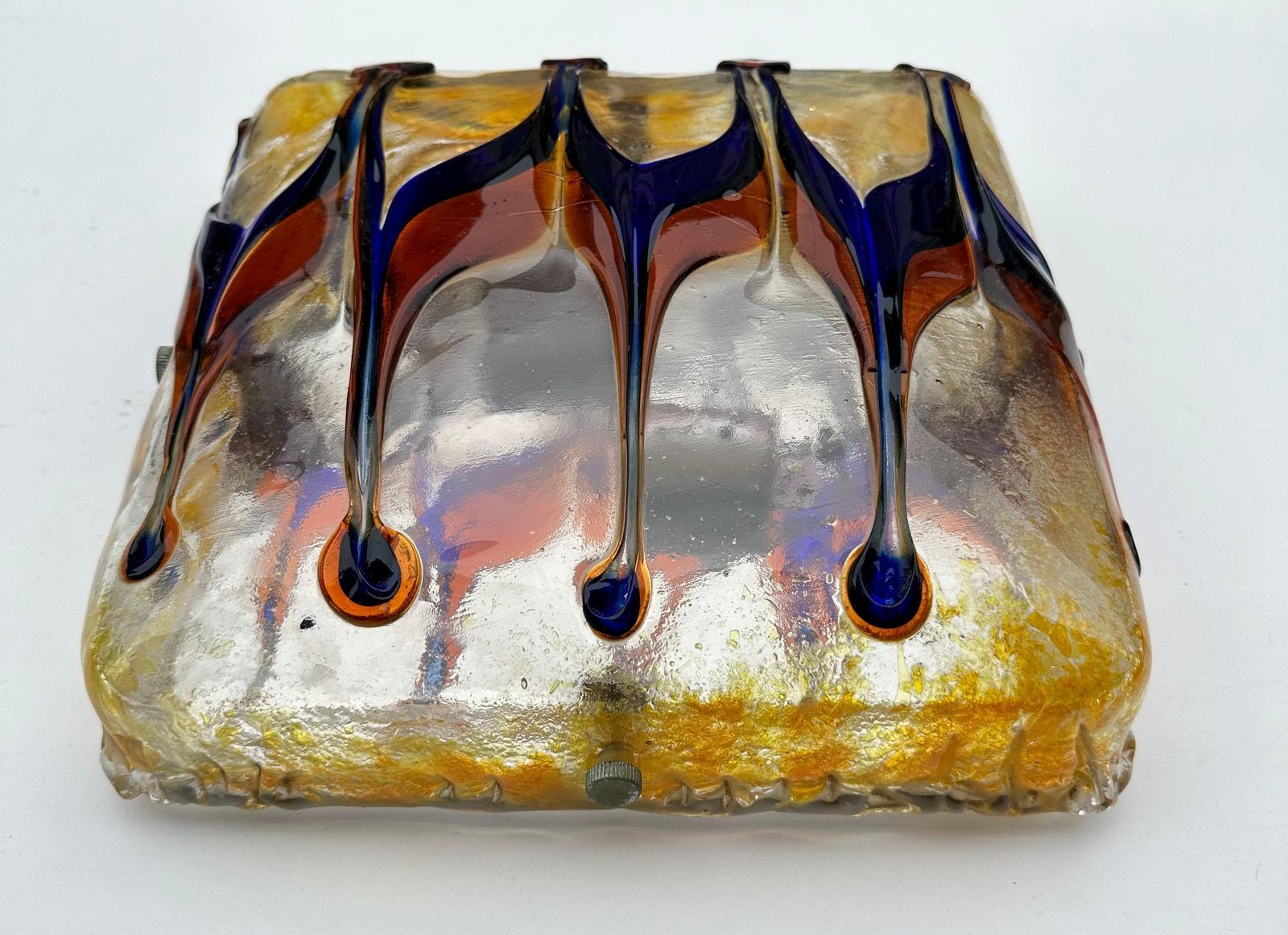 photo buy Pair Of Sconces Harlequin Murano Glass. Italy, 1970s
