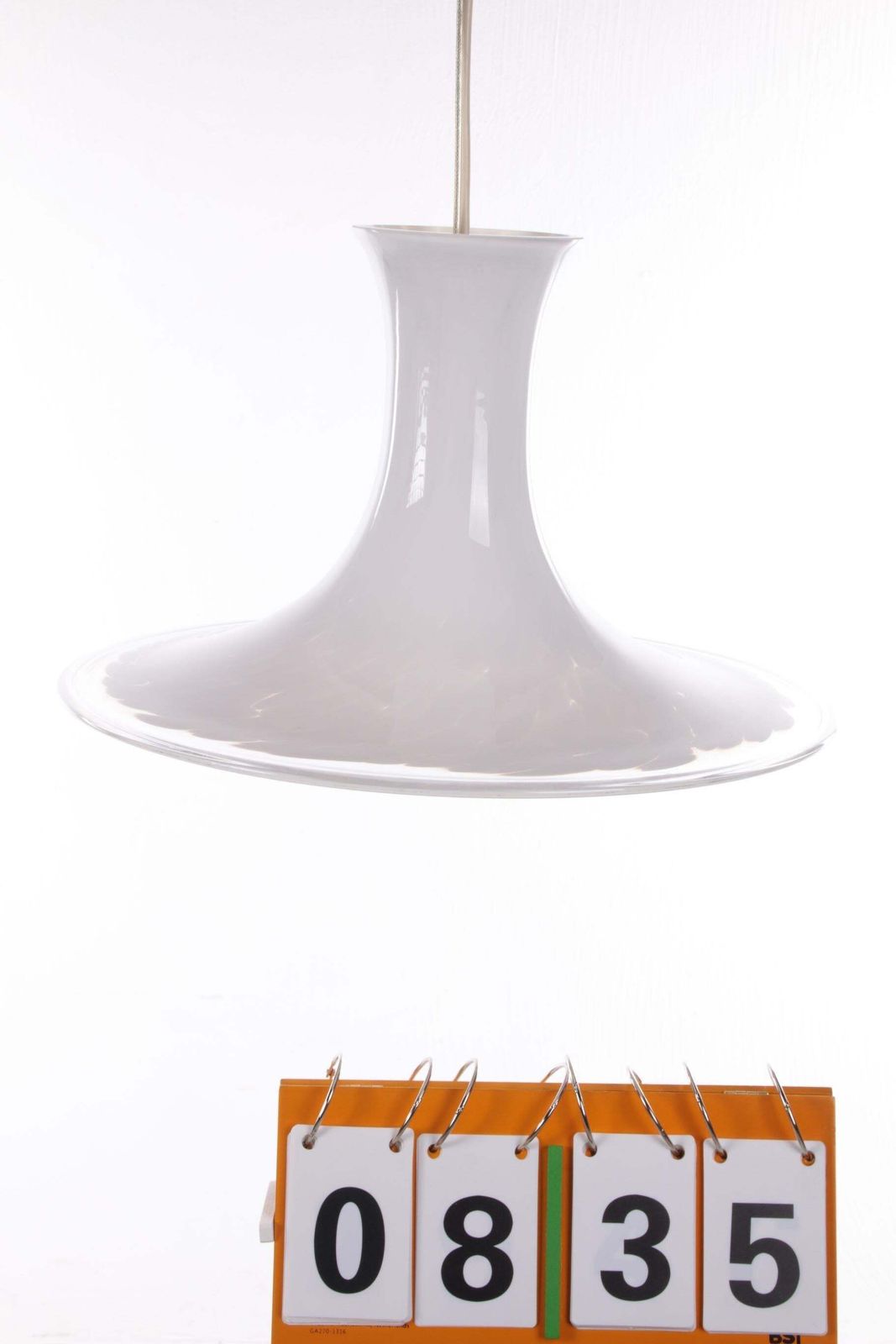 424.0 Holmegaard Royal Copenhagen "Mandarin" Pendant Lamp By Michael Bang, 1980s photo