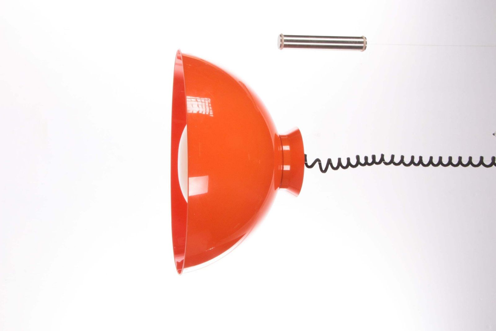 Hanging Lamp Orange Design By Achille & Pier Giacomo By Kartell, 1959 photo buy