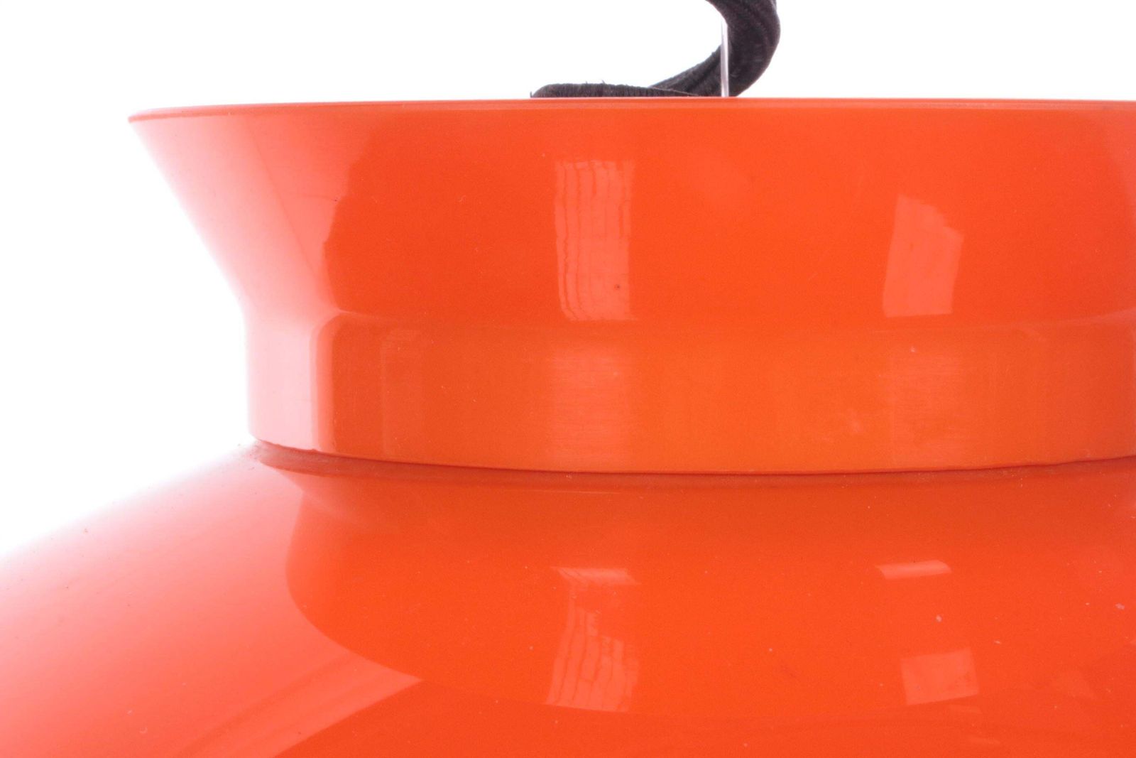 Lighting Hanging Lamp Orange Design By Achille & Pier Giacomo By Kartell, 1959 photo