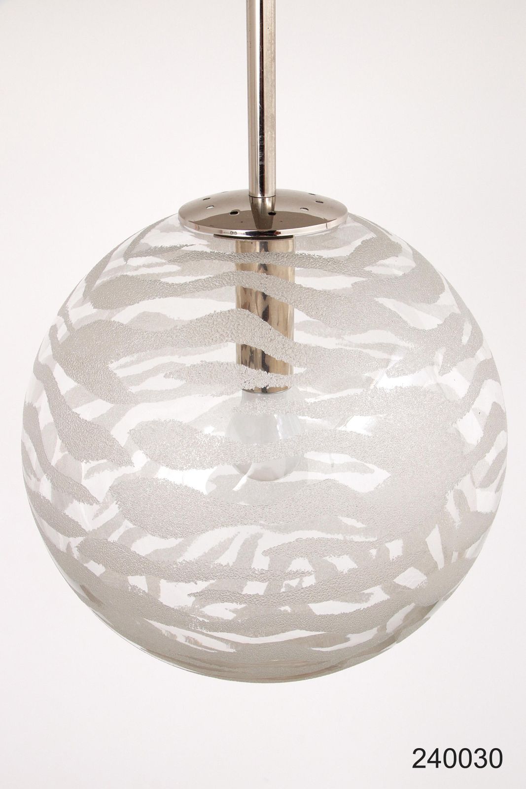 photo vinterior Vintage Fischer Leuchten Hanging Lamp   Atmospheric Lighting From The 1970s