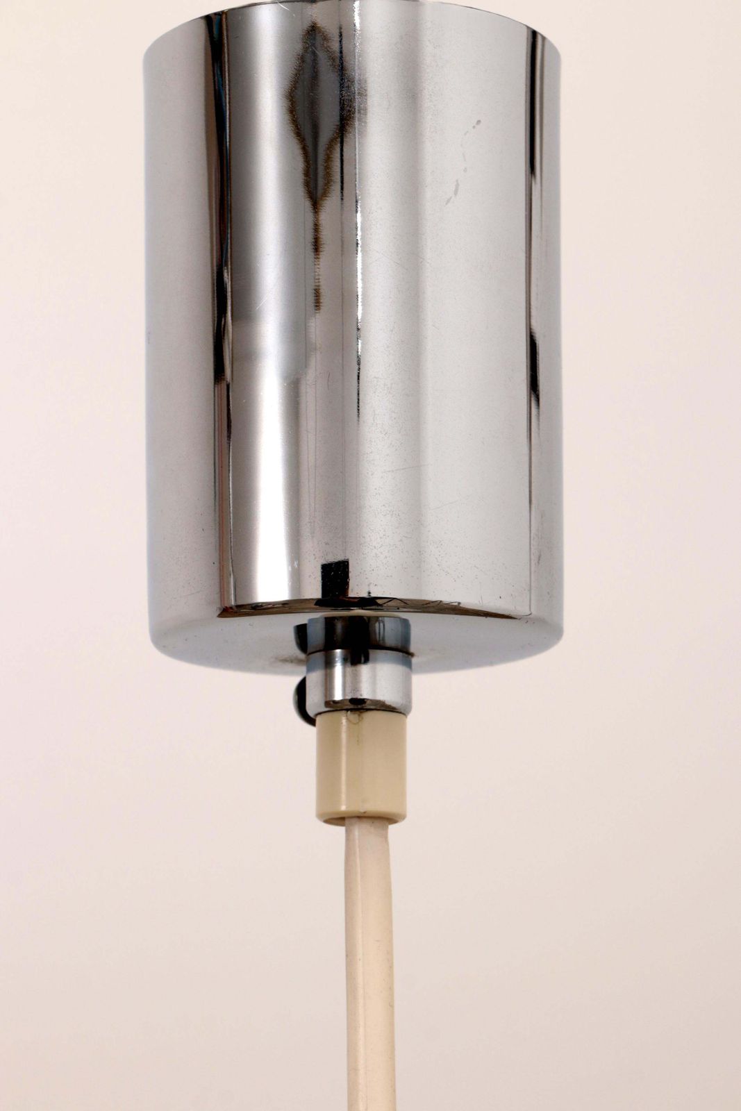photo for sale Very Rare Ice Glass Lamp Produced By Egon Hillebrand, 1960 Germany