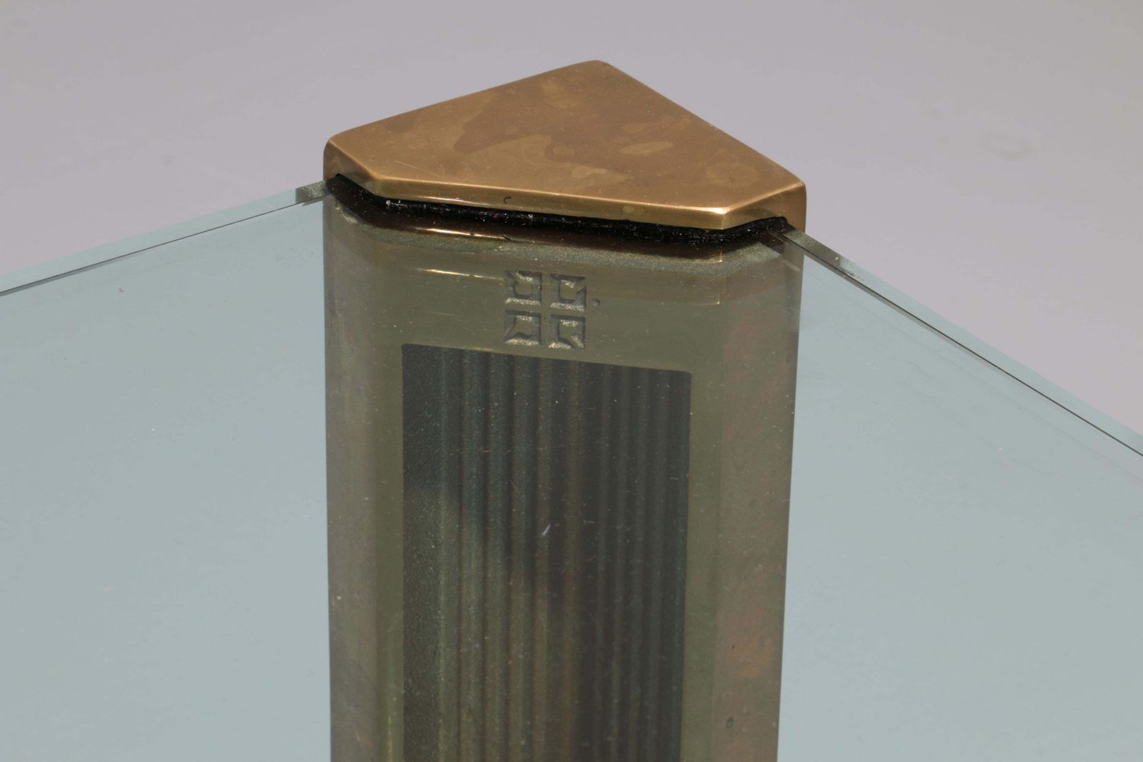 Peter Ghyzcy Brass Salontable Model T14d 1970 Dutch Design photo 1497.0
