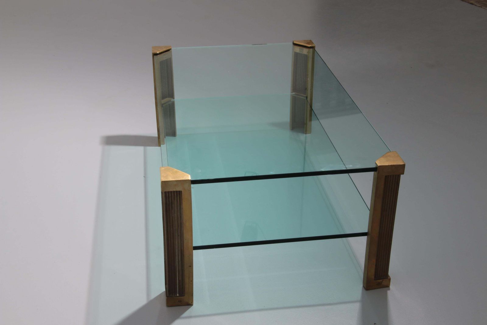 Peter Ghyzcy Brass Salontable Model T14d 1970 Dutch Design photo buy