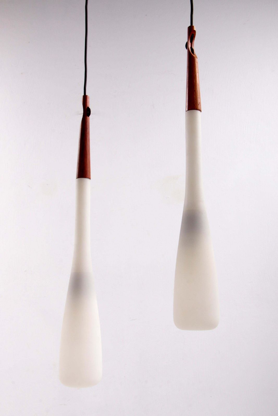 Swedish Drop Pendant Lamp By Uno & östen Kristiansson For Luxus, 1950s photo Lighting