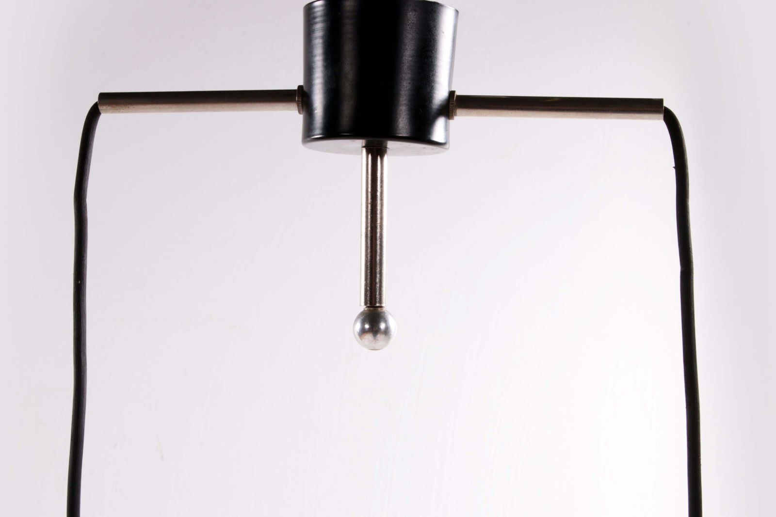 Lighting Swedish Drop Pendant Lamp By Uno & östen Kristiansson For Luxus, 1950s photo