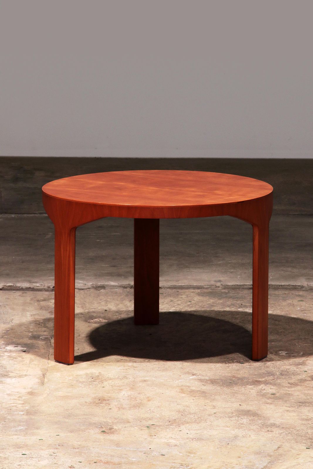Beautiful Wooden Side Table With Vintage 70s photo for sale