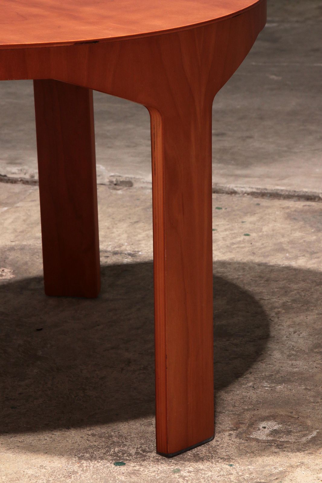 Beautiful Wooden Side Table With Vintage 70s photo 641.0