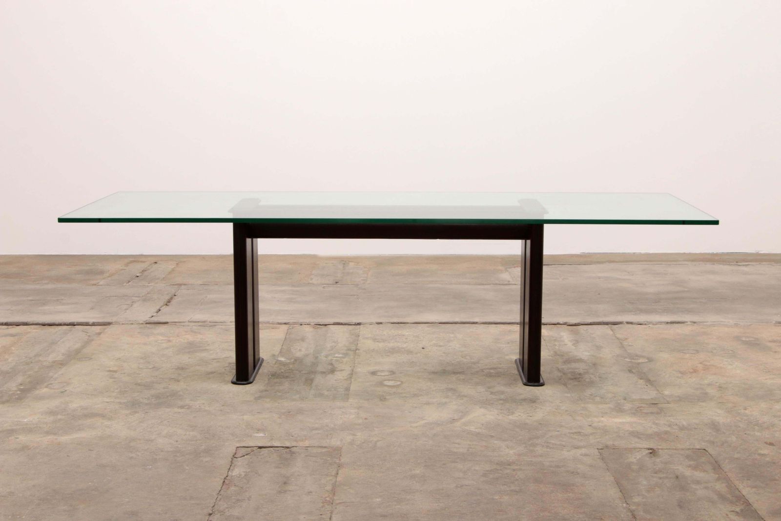 Tito Agnoli For Matteo Grassi Leather Dining Table And Six Chairs photo vinterior