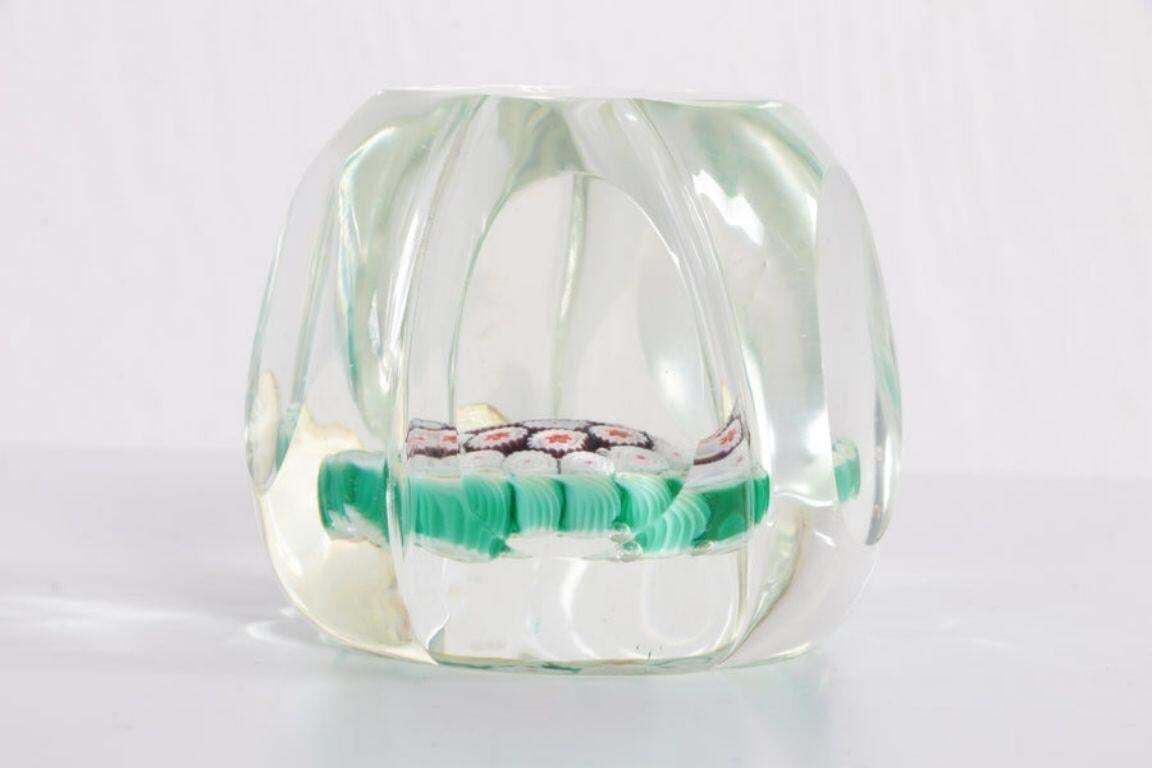 Paperweight Flower Model Murano Italy, 1960 photo for sale