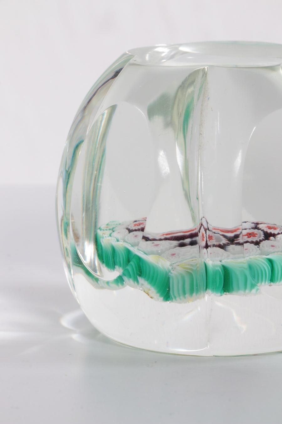 Paperweight Flower Model Murano Italy, 1960 photo Home Decor