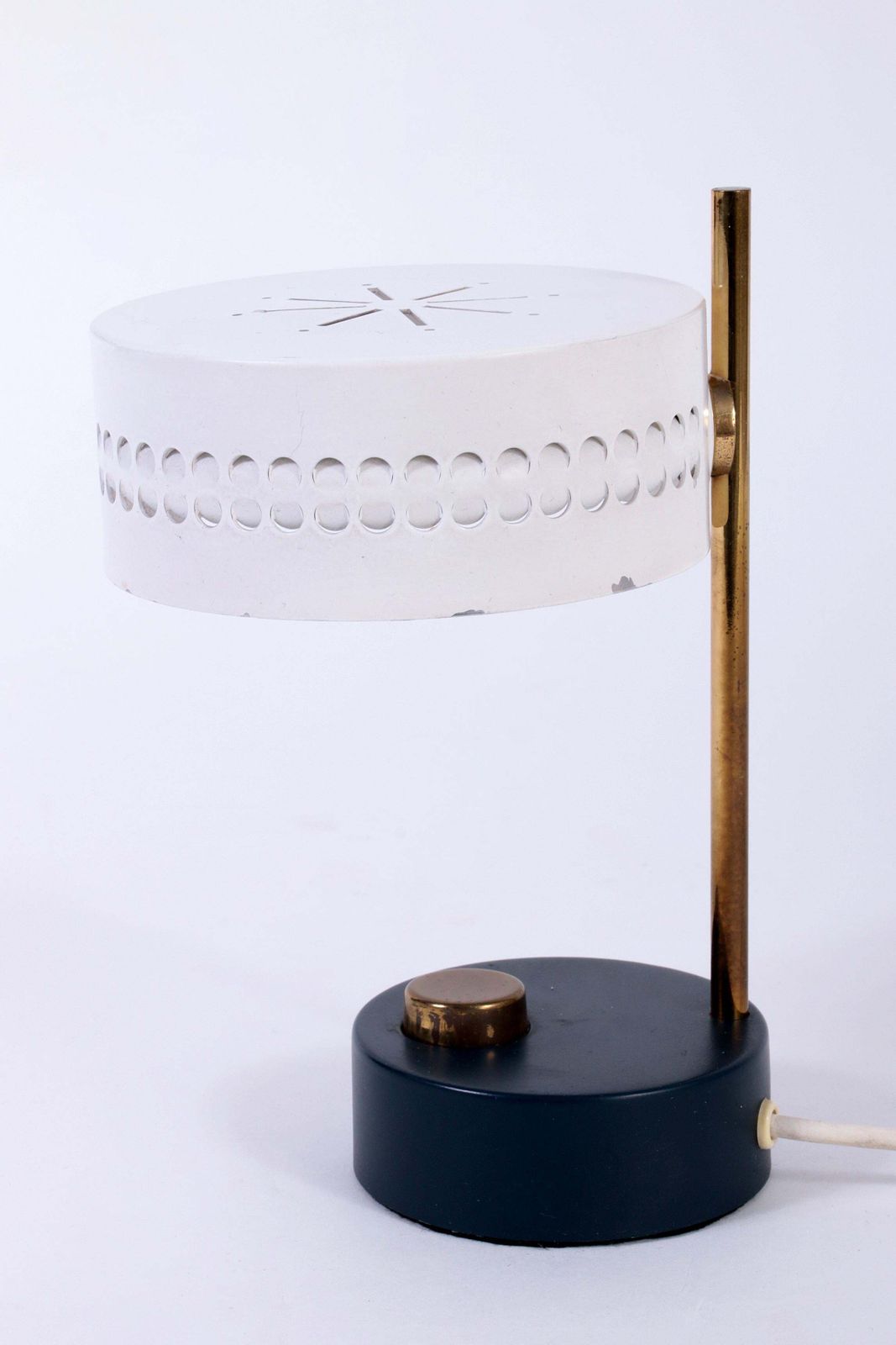 Mathieu Matégot Rare Table Lamp France 1955 photo 765.0