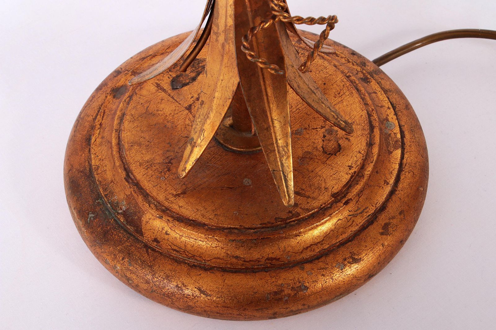 photo vinterior Gilt ‘Sheaf Of Wheat’ Table Light, Florentine Table Lamp By Hans Kögl, 1960s