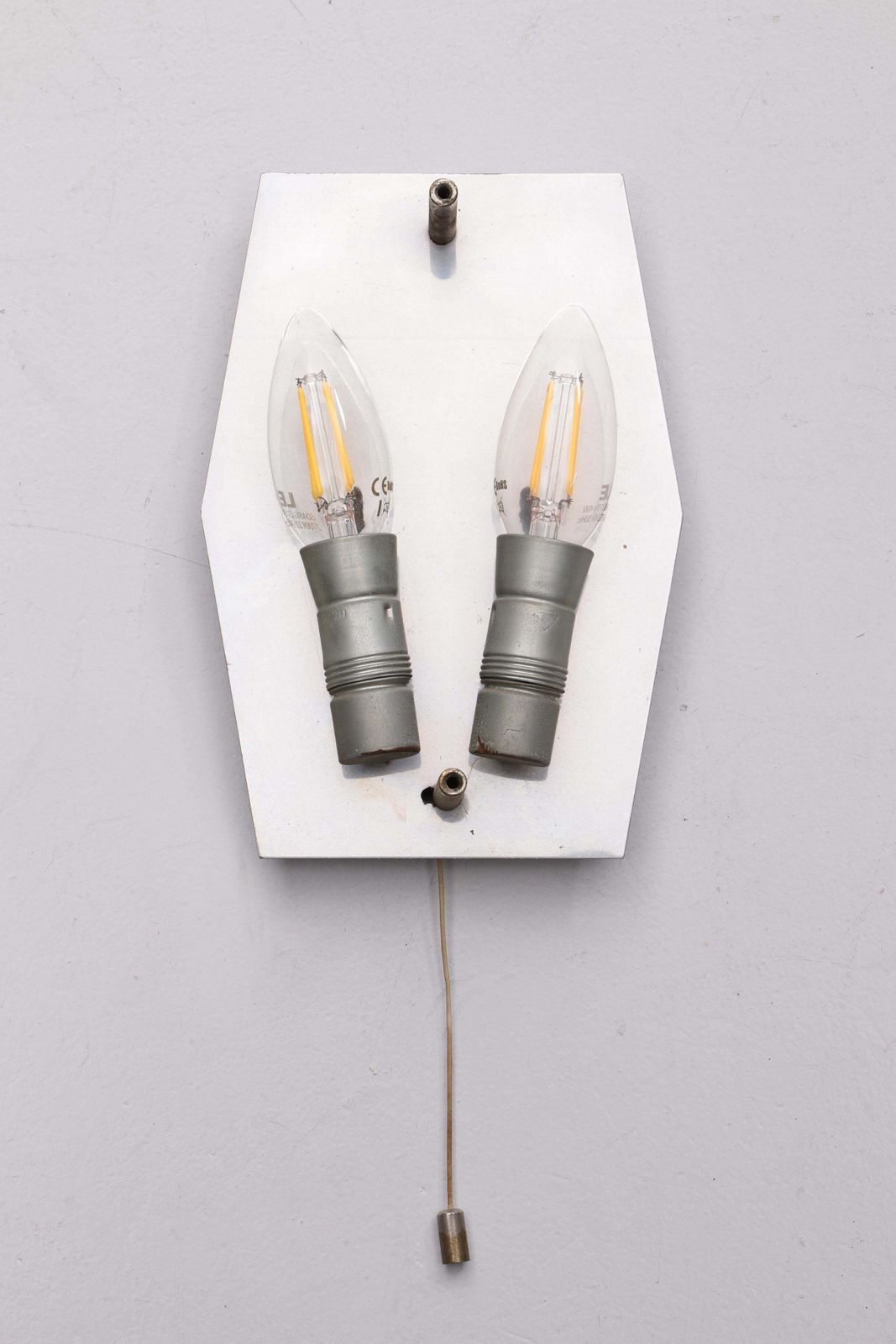 photo furniture Beautiful Large Wall Lamp Of Beautiful Frosted Glass, 1960, Germany