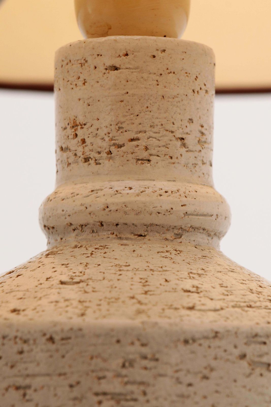 Table Lamp Made Of Ceramic Design By Aldo Londi By Bergboms, 1960s photo vintage
