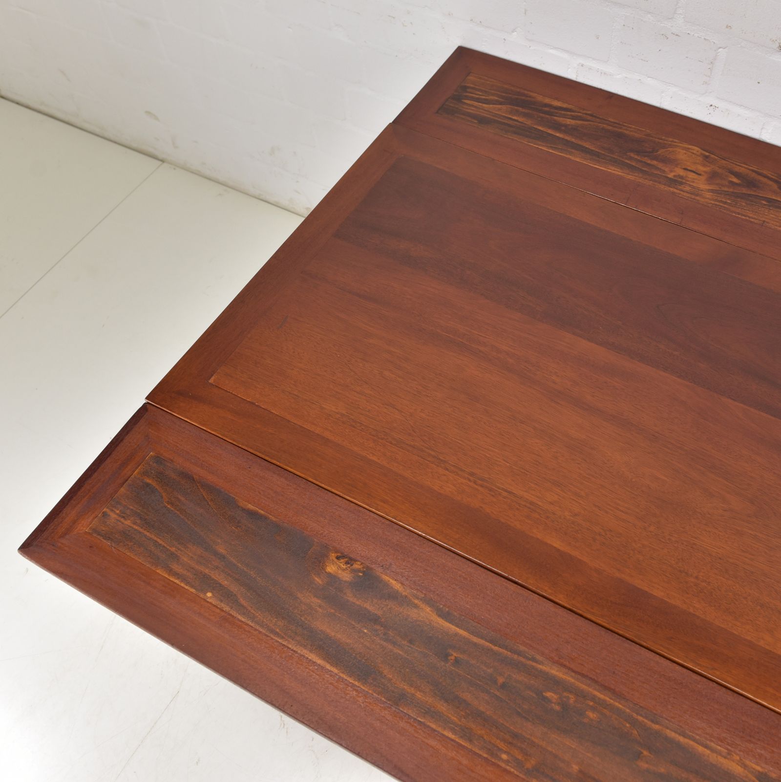 Antique! Dining Table Restored Art Nouveau Mahogany Narrow Extendable photo Furniture