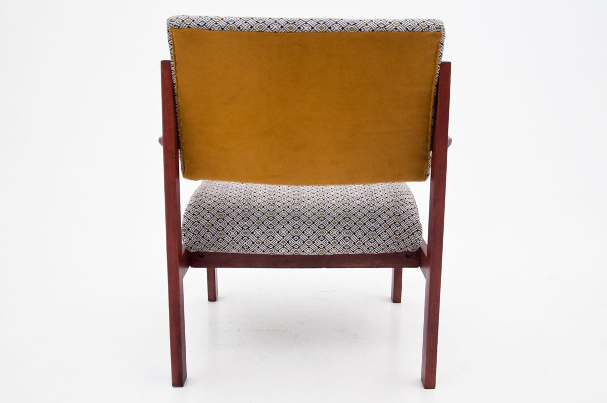 Armchair In Polish Modernism Style, Poland, 1960s, After Renovation photo vinterior
