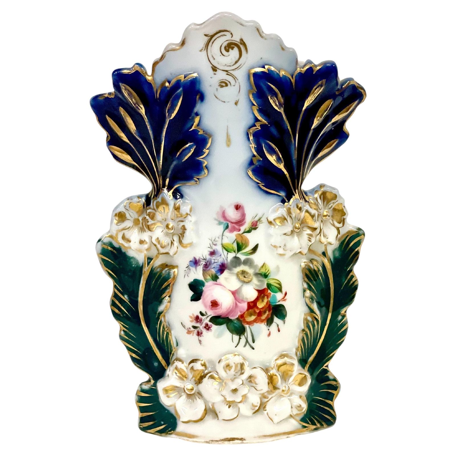 19th Century Porcelaine De Paris Wedding Vase