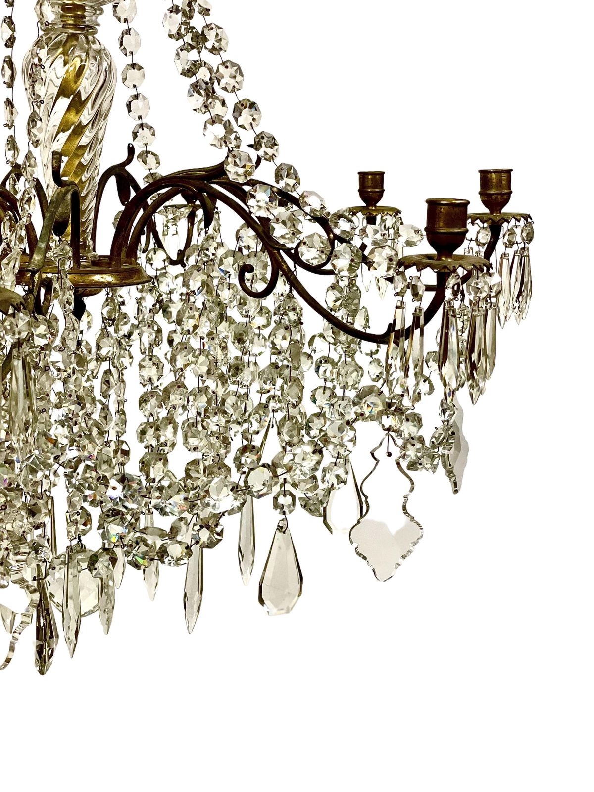 19th Century French Louis XV Crystal Chandelier photo buy
