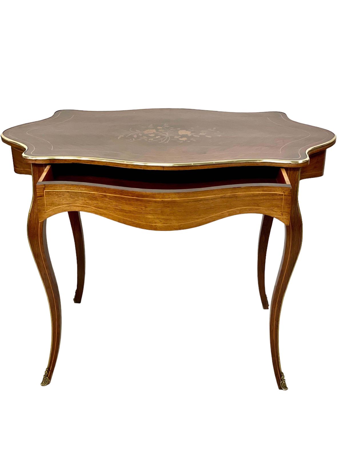 19th Century Louis XV Style Writing Desk Or Center Table photo Furniture