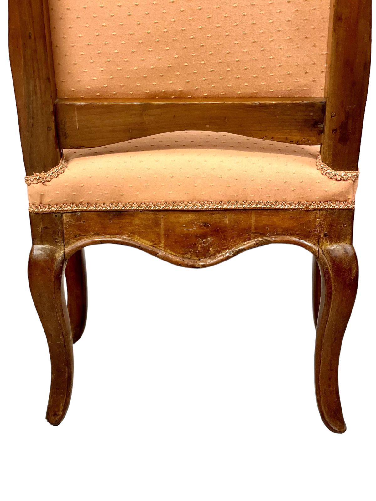 photo for sale 1720s French Regence Pair Of Beech Slipper Chairs