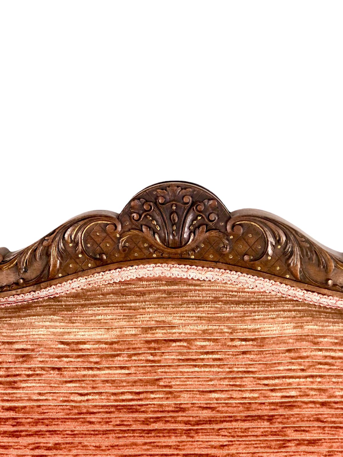 photo for sale 19th Century Pair Of Walnut Regency Chairs Called “Fauteuils à La Reine”