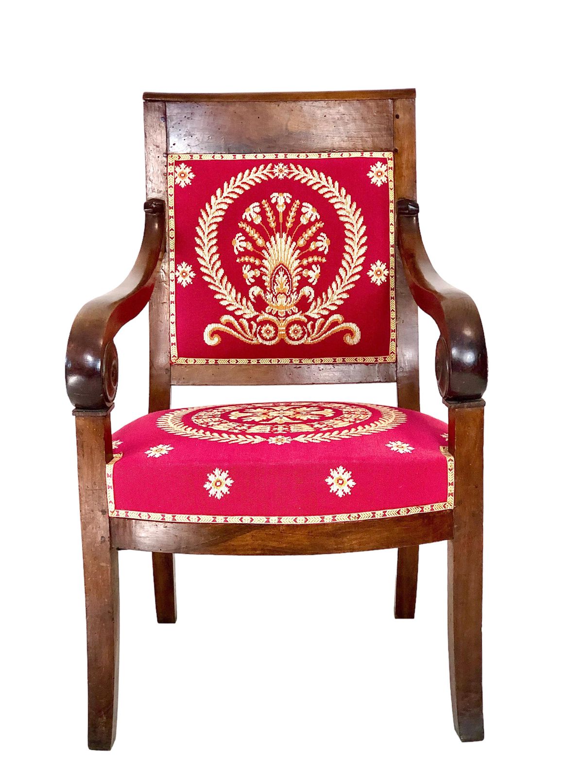 19th Century Suite Of 6 French Antique Dining Chairs photo Furniture
