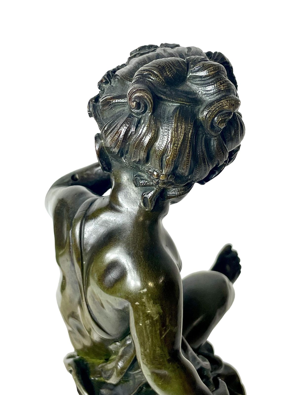 Pair Of Bronze Figurines After Michel Clodion photo Home Decor